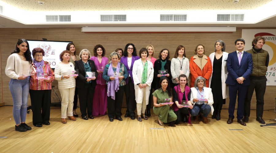 El HNP acogió la primera gala de los reconocimientos 'Toledo con nombre de mujer'